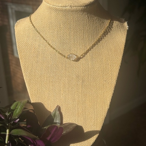 Stunning Herkimer Diamond Quartz necklace - Picture 3 of 6